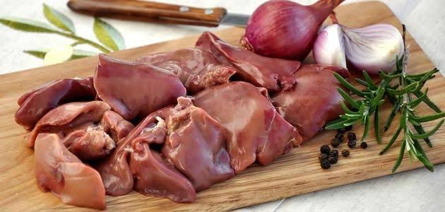 كبد وقوانص طبق 500 جرام